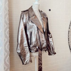 Zara Metallic Jacket